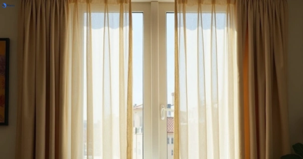 Dull dusty drapes in greenhills-beach-nsw before professional cleaning